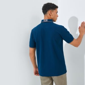 Jack Nicklaus Roderick Polo Shirt Pria Regular Fit Dark Blue