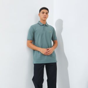 Jack Nicklaus Roderick Polo Shirt Pria Regular Fit Medium Green