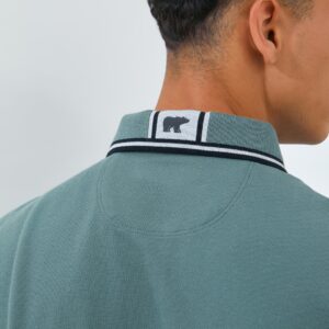 Jack Nicklaus Roderick Polo Shirt Pria Regular Fit Medium Green