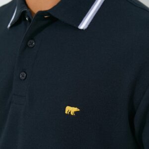 Jack Nicklaus Roderick Polo Shirt Pria Regular Fit Hitam