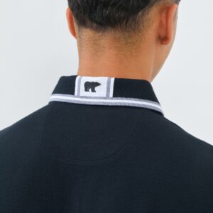 Jack Nicklaus Roderick Polo Shirt Pria Regular Fit Hitam