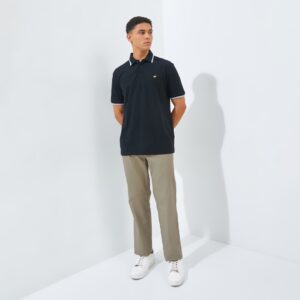 Jack Nicklaus Roderick Polo Shirt Pria Regular Fit Hitam