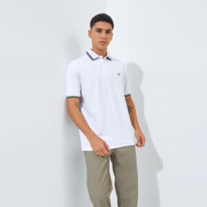 Jack Nicklaus Roderick Polo Shirt Pria Regular Fit Putih