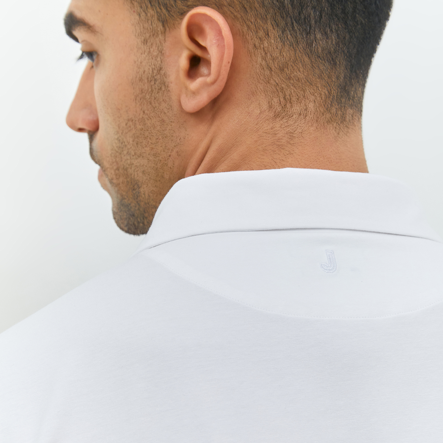 Jobb Endive Kemeja Pria Lengan Pendek Slim Fit Putih - Image 4