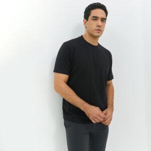 JOBB Janssen T-shirt Pria Regular Fit Dark Black