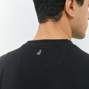 JOBB Janssen T-shirt Pria Regular Fit Dark Black
