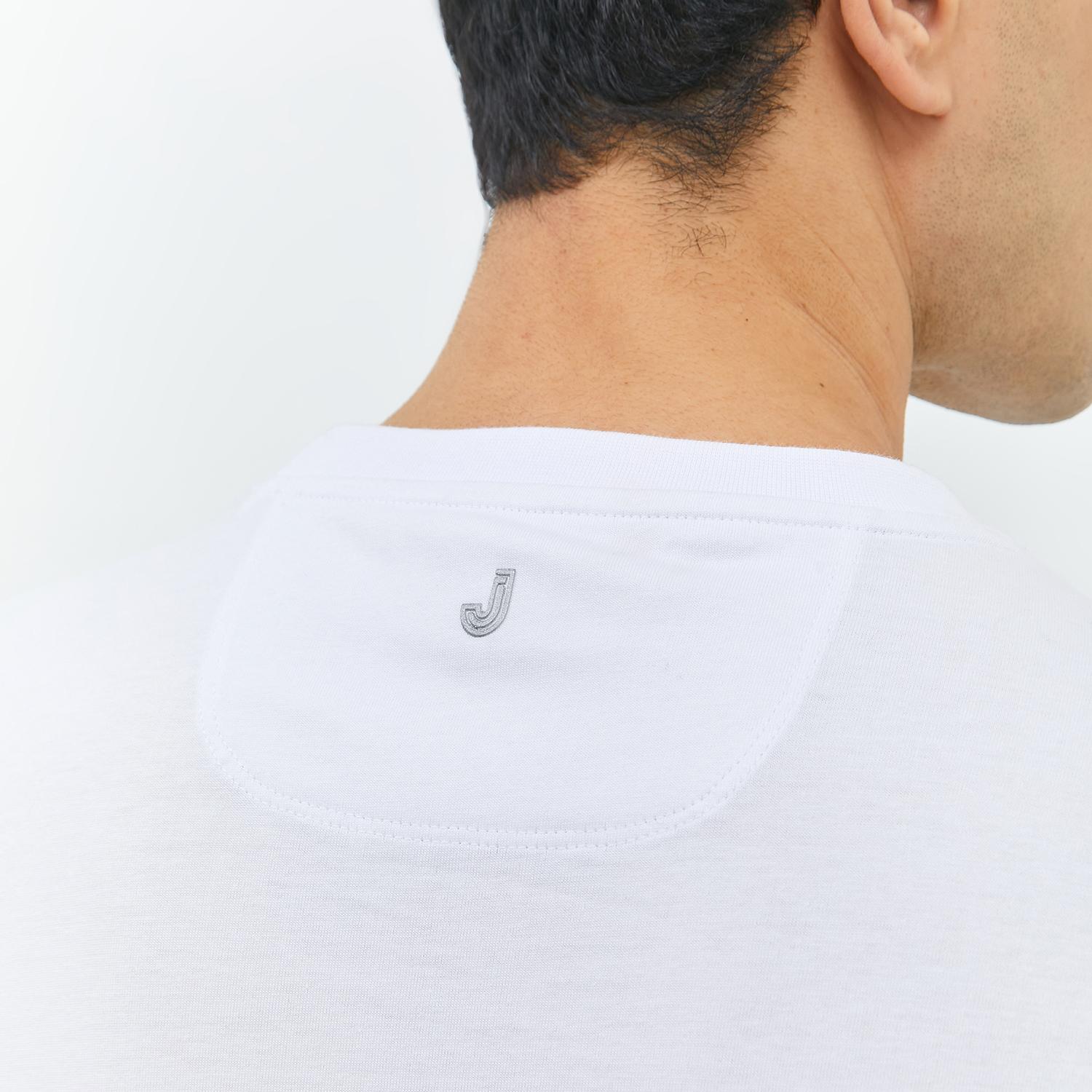JOBB Janssen T-shirt Pria Regular Fit White - Image 2