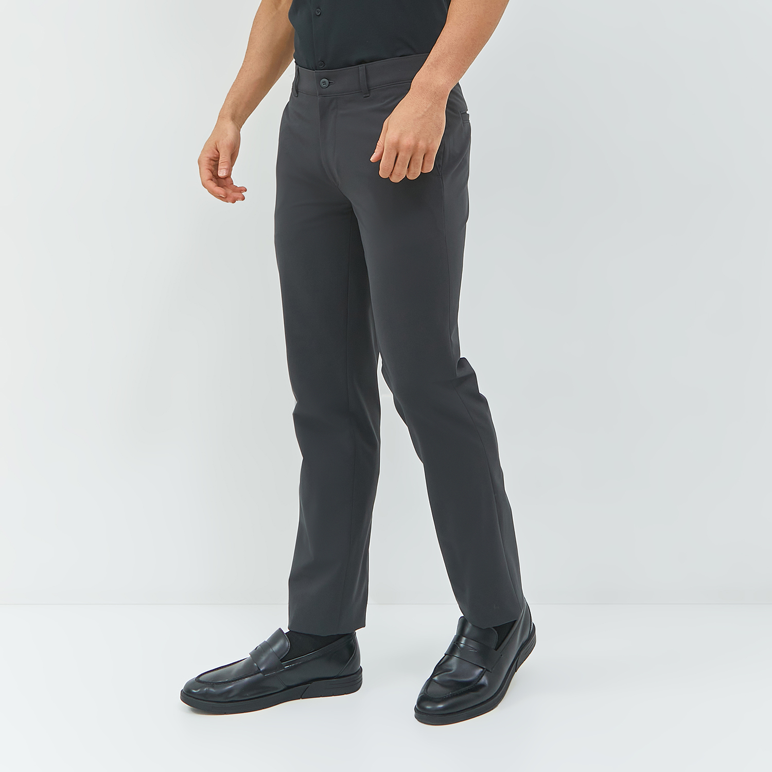 Jobb Kenzio Celana Panjang Comfort Fit Dark Grey