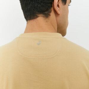 JOBB Leven T-shirt Pria Oversized Dark Khaki