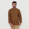 Jobb Owais Baju Koko Pria Lengan Panjang Regular Fit Coklat