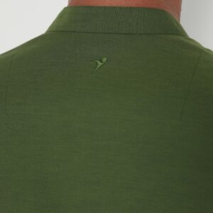 Jobb Owais Baju Koko Pria Lengan Panjang Regular Fit Hijau