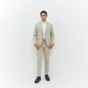 JOBB Spectre-T2 Jas Pria Slim Fit Beige