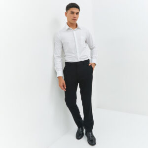 JOBB Topaz-B Celana Panjang Pria Modern Slim Fit Dark Black