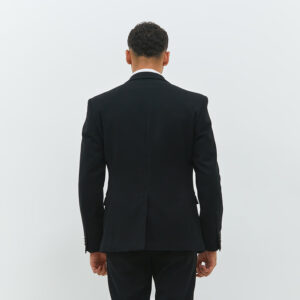 JOBB Topaz-T2 Jas Pria Slim Fit Dark Black