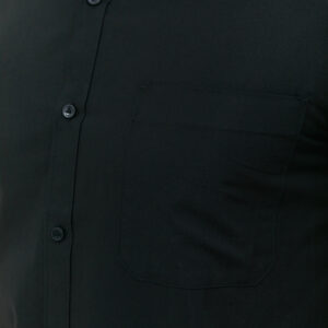 JOBB Trion Kemeja Pria Lengan Pendek Slim Fit Black