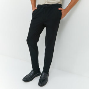 JOBB Tyga Celana Panjang Pria Modern Slim Fit Dark Black