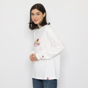 QUE kaos unisex ind. duck - Putih