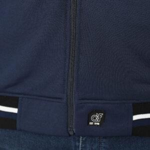 d&f CVC Jaket pria bomber - navy with hitam