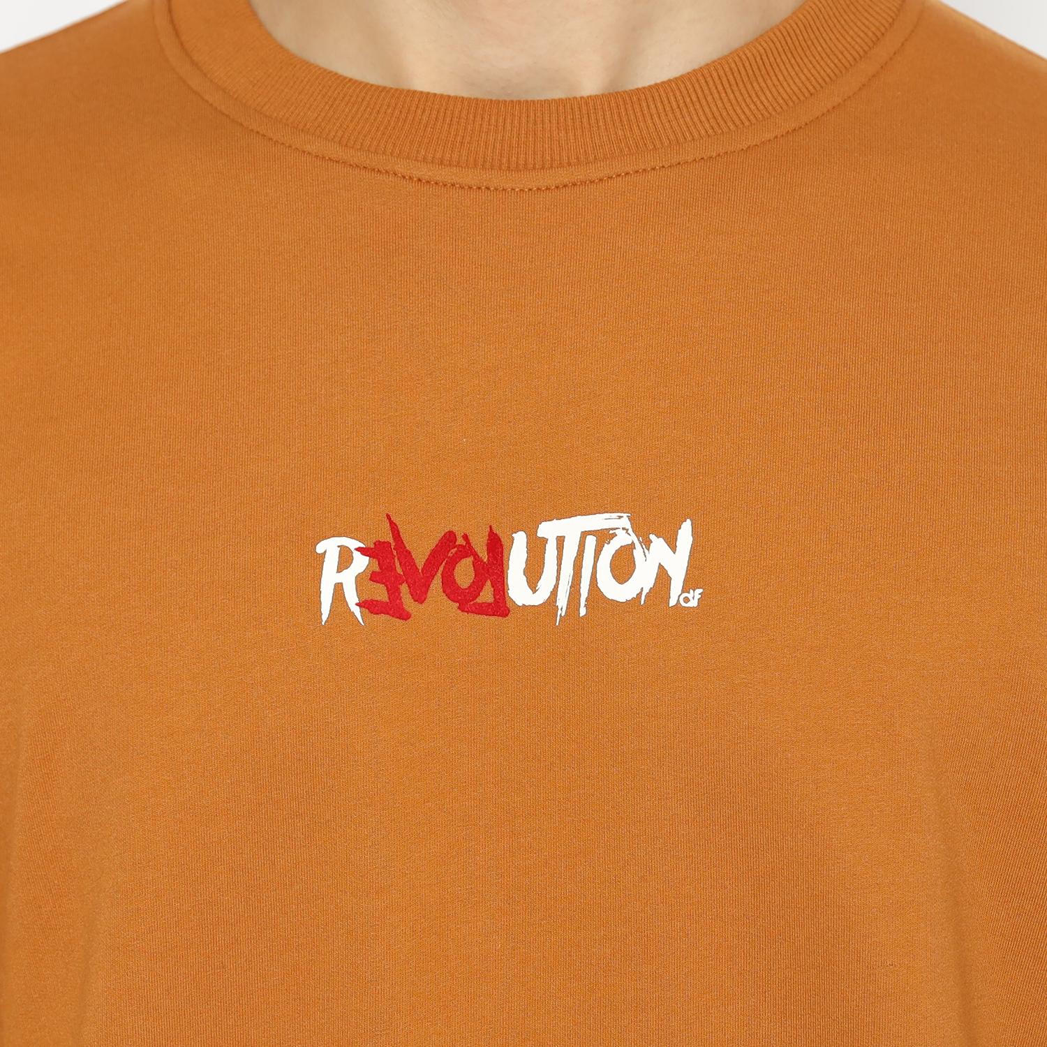 d&f sweatshirt pria unisex revolution - camel - Image 3