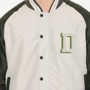 d&f jaket pria unisex parasut bomber varsity - Sequoi