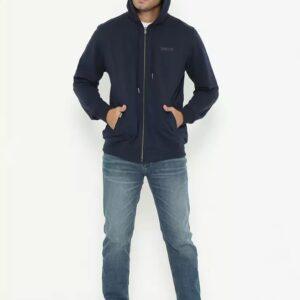 d&f sweatshirt hoodie L/S  pria ENDLESS- Navy