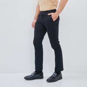 Jobb Olivier Celana Panjang Chinos Modern Slim Fit Dark Black