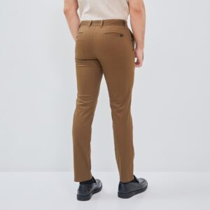Jobb Olivier Celana Panjang Chinos Modern Slim Fit Medium Brown