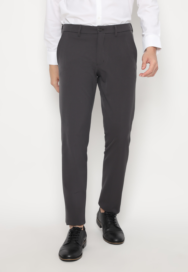 Jobb Altman Celana Panjang Modern Slim Fit Abu-Abu