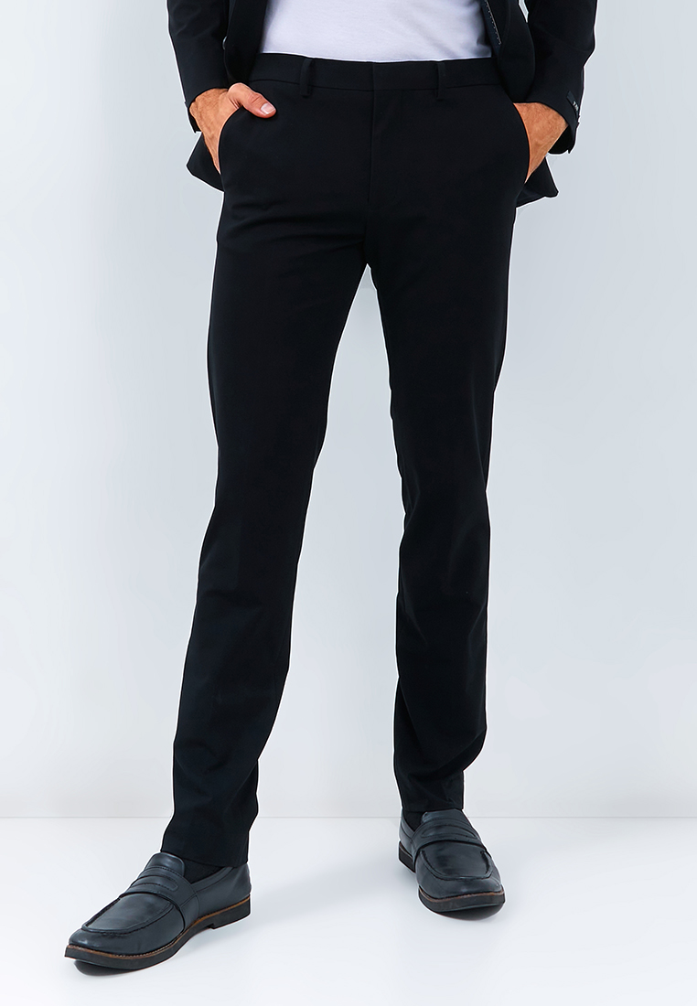 Jobb Northwest Celana Panjang Pria Modern Slim Fit Hitam
