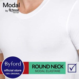 Byford Kaos Dalam Kerah Bulat / TBYT05R1MSWHT