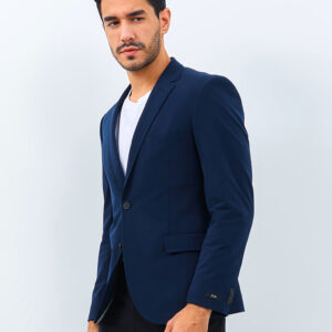 Jobb Benzio-T2 Blazer Pria Slim Fit Dark Blue