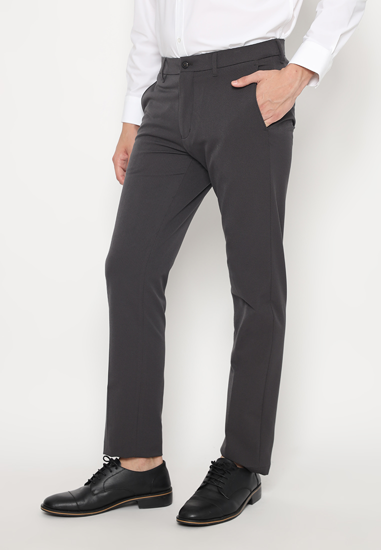 Jobb Altman Celana Panjang Modern Slim Fit Abu-Abu - Image 2