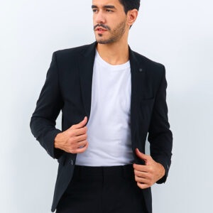 Jobb Northwest Blazer Pria Slim Fit Hitam