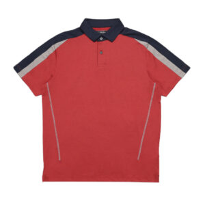 Jack Nicklaus Killian Premium Pieced Color Block Polo Red Root