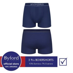 Byford Celana Dalam Pria Boxershorts BAMBOO 2 Warna / pack - YBYB17X2BS