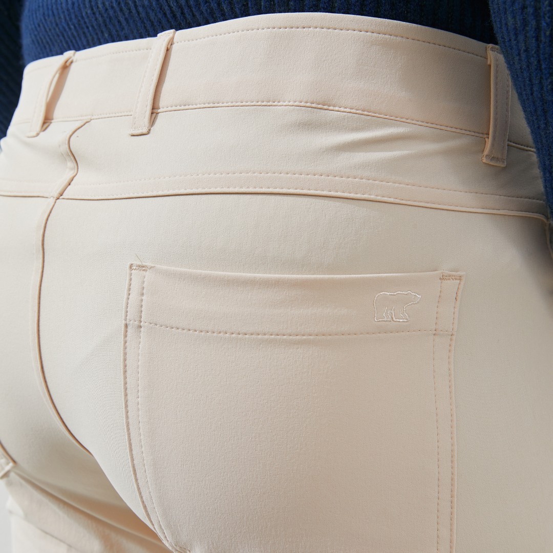 Jack Nicklaus Amstel Premium Pants Regular Fit Bahamas Sand - Image 5