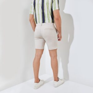 Jack Nicklaus Florian Premium Celana Pendek Pria Regular Fit Bahamas Sand