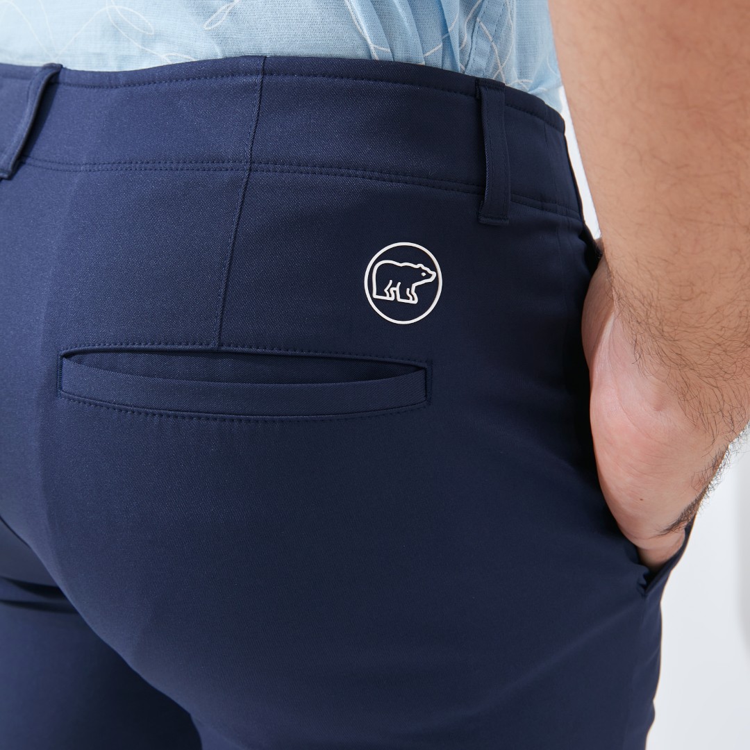 Jack Nicklaus Florian Premium Celana Pendek Pria Regular Fit Classic Navy - Image 6