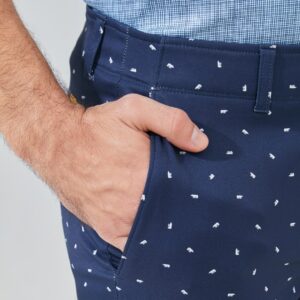 Jack Nicklaus Lieden Premium Celana Pendek Pria Regular Fit Classic Navy