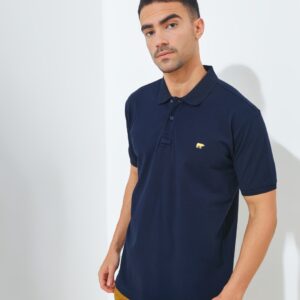 Jack Nicklaus Luther Polo Shirt Pria Regular Fit Navy