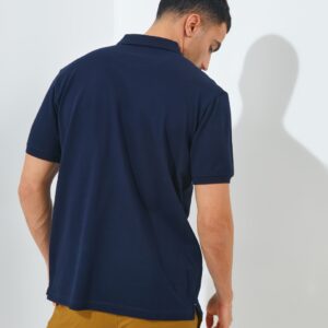 Jack Nicklaus Luther Polo Shirt Pria Regular Fit Navy