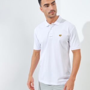 Jack Nicklaus Luther Polo Shirt Pria Regular Fit Putih