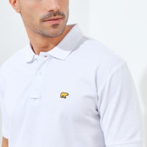 Jack Nicklaus Luther Polo Shirt Pria Regular Fit Putih