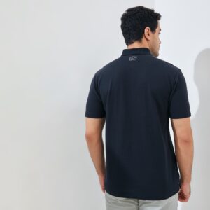 Jack Nicklaus Raven Polo Shirt Pria Regular Fit Black