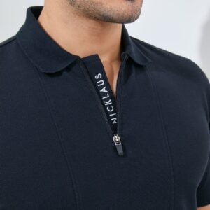 Jack Nicklaus Raven Polo Shirt Pria Regular Fit Black