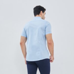 Jobb Arrilo Kemeja Pria Lengan Pendek Slim Fit Biru