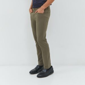 Jobb Elvis Celana Panjang Modern Slim Fit Olive