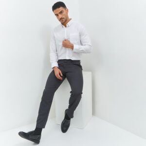 Jobb Maurice Celana Panjang Pria Regular Fit Dark Grey