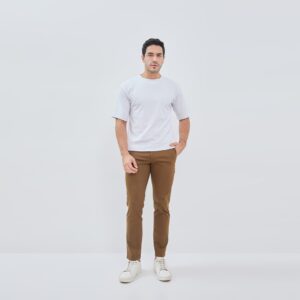 JOBB Rockie T-shirt Pria Regular Fit Putih