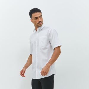 Jobb Westphal Kemeja Pria Lengan Pendek Regular Fit Putih